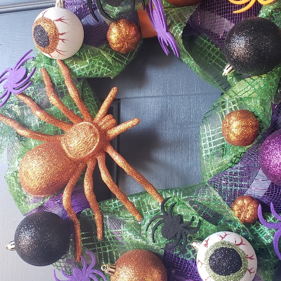 Halloween wreath - Picture 4 of 11